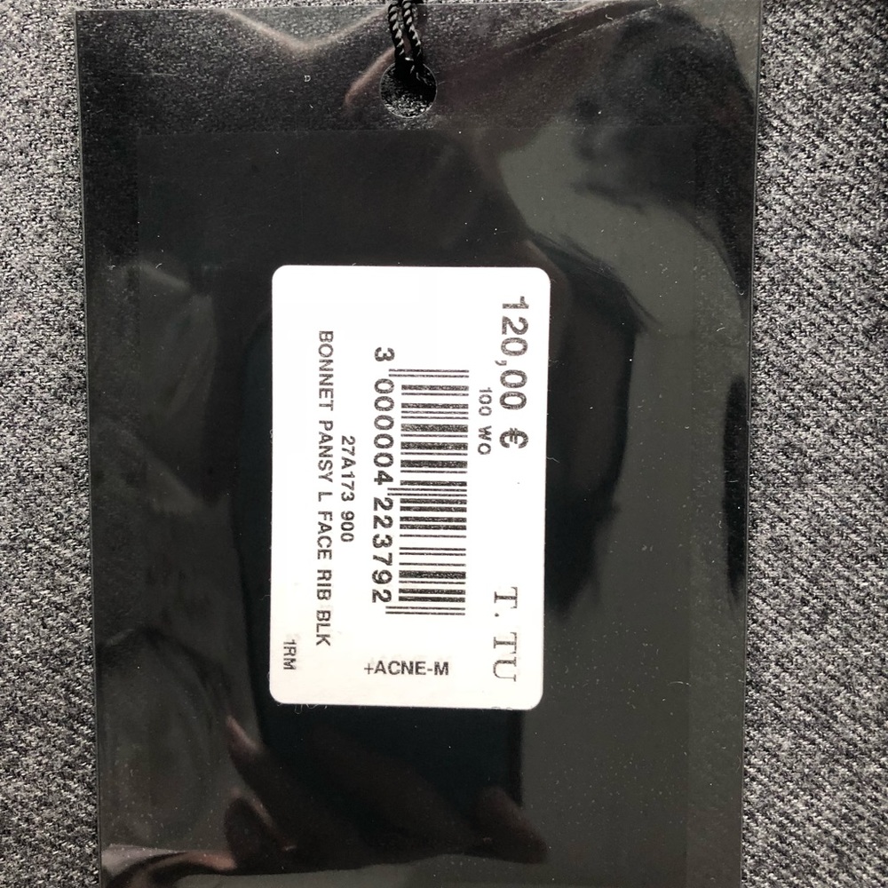 NWT Acne Studios Pansy Face Beanie - Picture 6 of 6